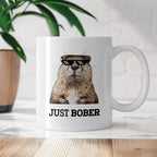 Kubek z nadrukiem "Just bober"