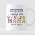 Kubek z nadrukiem "Najlepsza mama na świecie" z imieniem mamy, persona