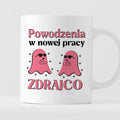 Kubek z nadrukiem "Powodzenia w nowej pracy ZDRAJCO"