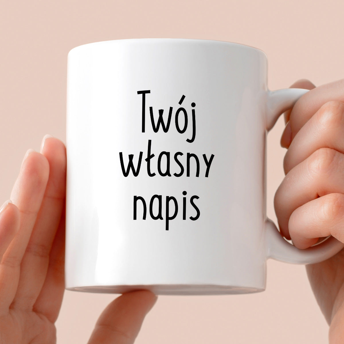 Kubek spersonalizowany z własnym napisem II