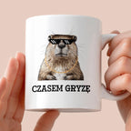 Kubek z nadrukiem "Czasem gryzę"