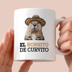 Kubek z nadrukiem "El bobrito de curvito"