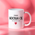 Kubek spersonalizowany z nadrukiem "Kocham Cię (nie spierdol tego)" [1