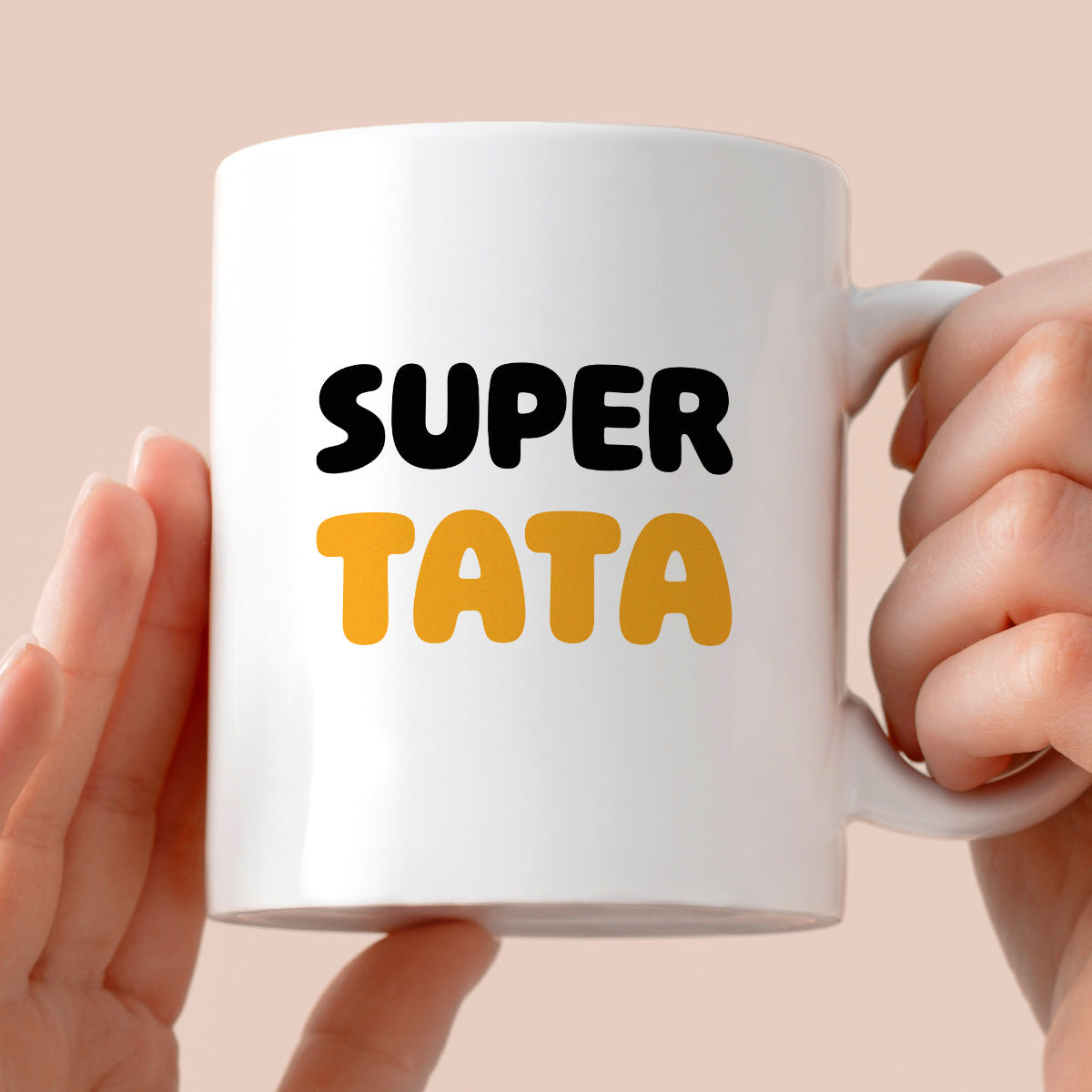 Kubek z nadrukiem - "SUPER TATA"
