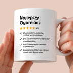 Kubek z nadrukiem "Najlepszy Ogarniacz"
