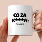 Kubek z nadrukiem "CO ZA KAWKA"