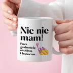 Kubek z nadrukiem "Nic nie mam! Poza godnością osobistą i honorem"