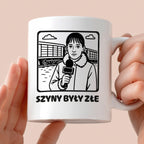 Kubek z nadrukiem - HITY POLSKIEGO INTERNETU - "Szyny były złe..."