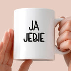 Kubek z nadrukiem "Ja jebie"