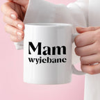Kubek z nadrukiem "Mam wyjebane"