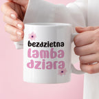 Kubek z nadrukiem "Bezdzietna lambadziara"