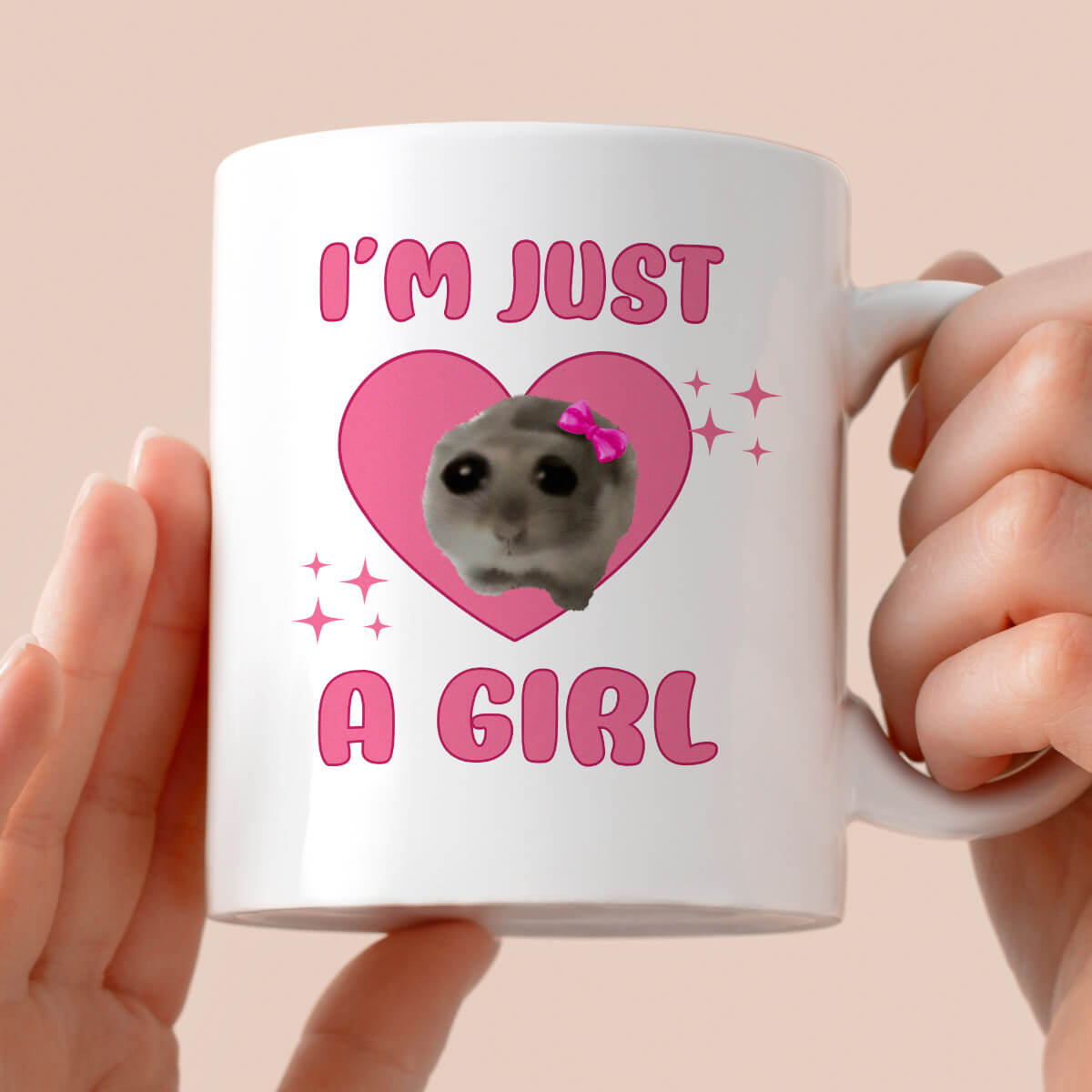 Kubek z nadrukiem "I'm just a girl"