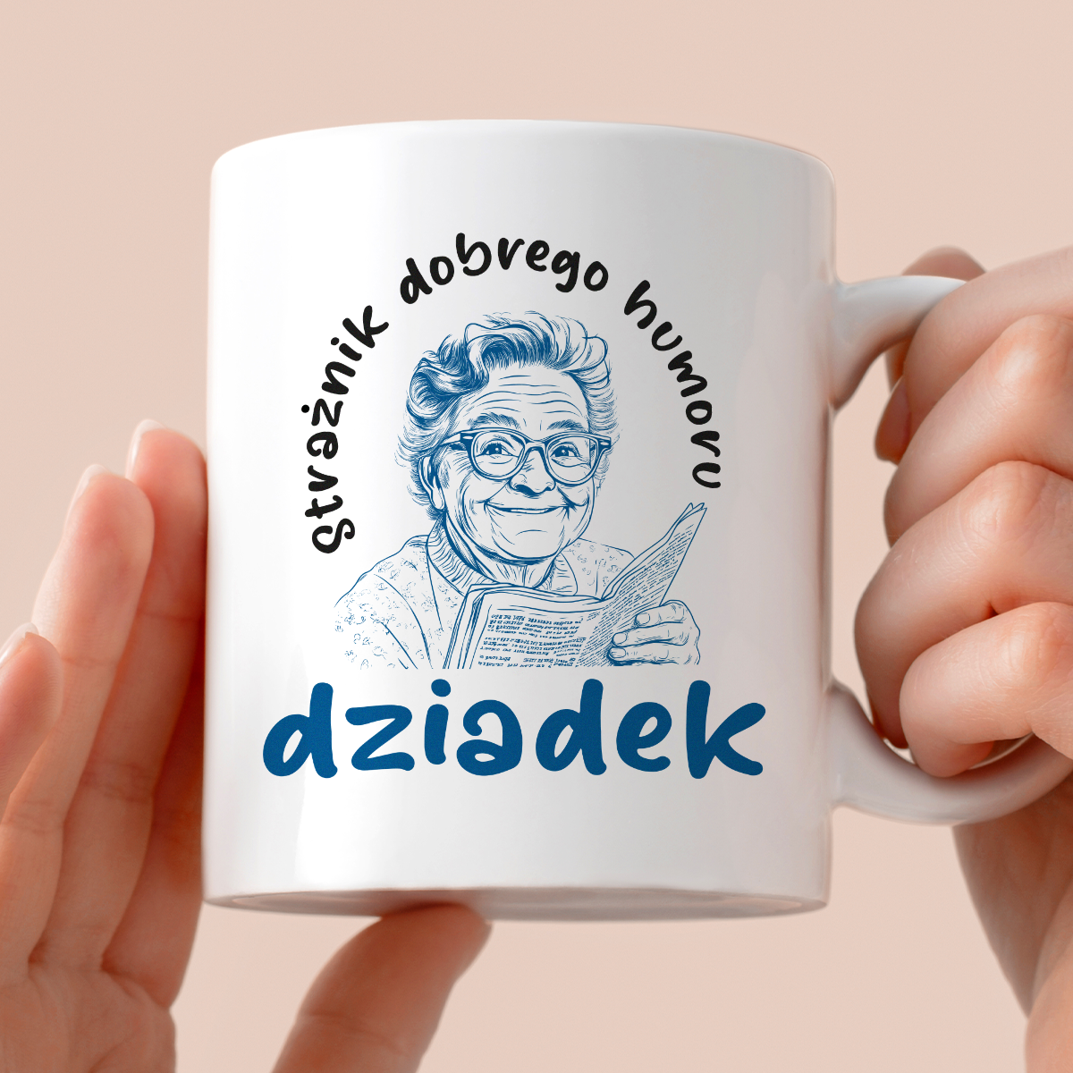 Kubek dla Dziadka - "Strażnik dobrego humoru"