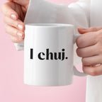 Kubek z nadrukiem "I chuj."