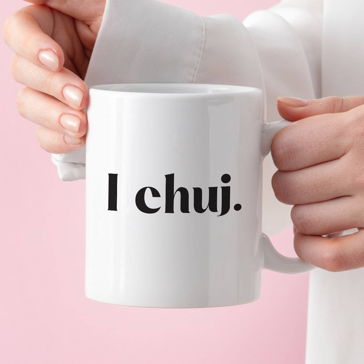 Kubek z nadrukiem "I chuj."