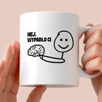 Kubek z nadrukiem "Hej, wypadło Ci"