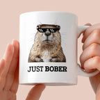 Kubek z nadrukiem "Just bober"