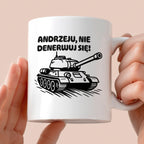 Kubek z nadrukiem - HITY POLSKIEGO INTERNETU - "Andrzeju, nie denerwuj się"