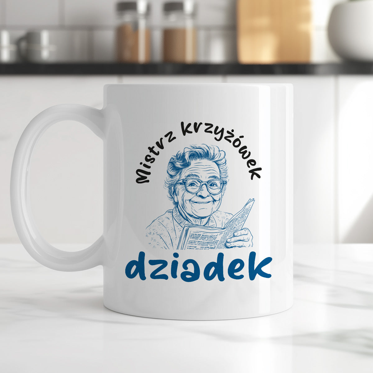 Kubek dla Dziadka - "Mistrz krzyżówek"