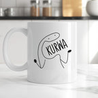 Kubek z nadrukiem "KURWA"