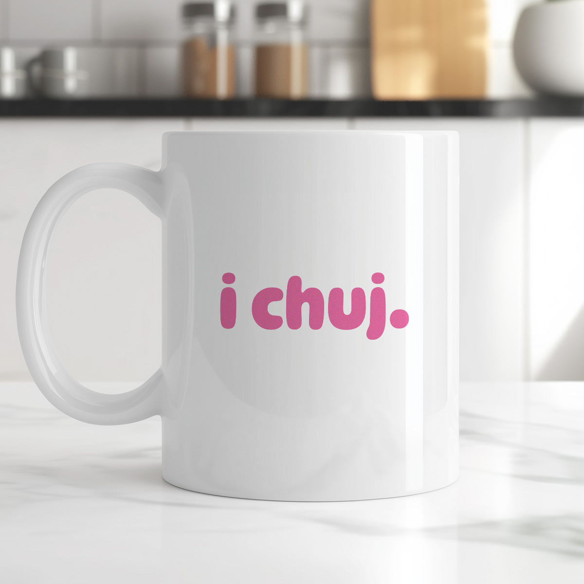 Kubek z nadrukiem "i chuj" v2