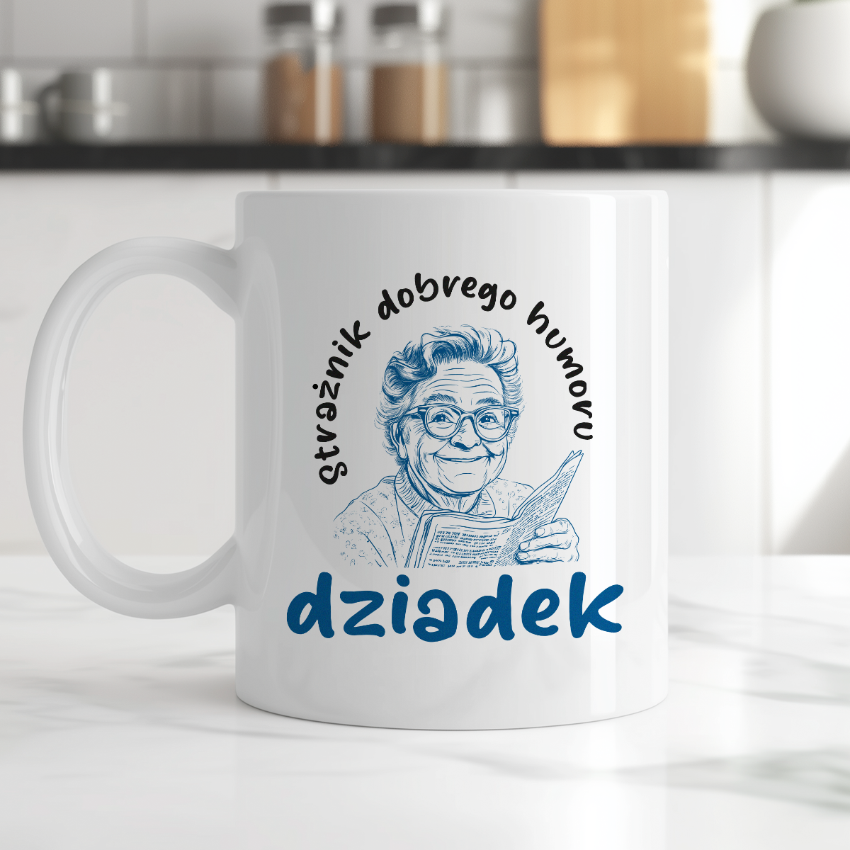 Kubek dla Dziadka - "Strażnik dobrego humoru"