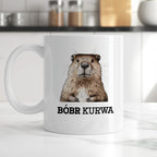 Kubek z nadrukiem "Bóbr kurwa"