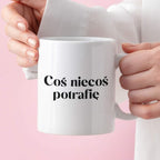 Kubek z nadrukiem "Coś niecoś potrafię" 330 ml