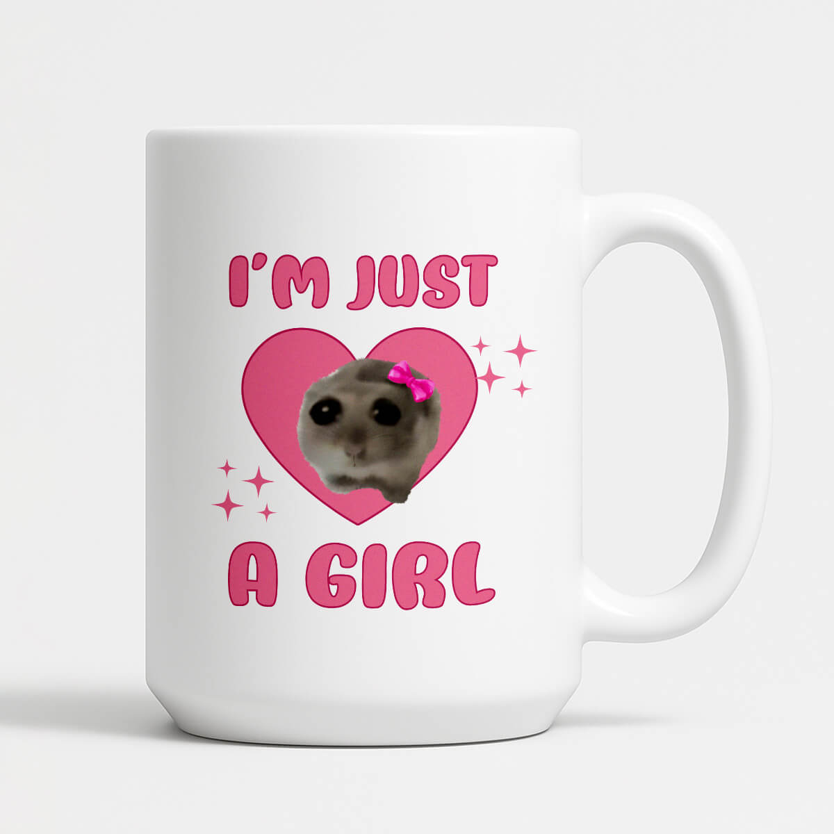 Kubek z nadrukiem "I'm just a girl"