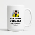 Kubek z nadrukiem - "Pracownik miesiąca ze zdjęciem"