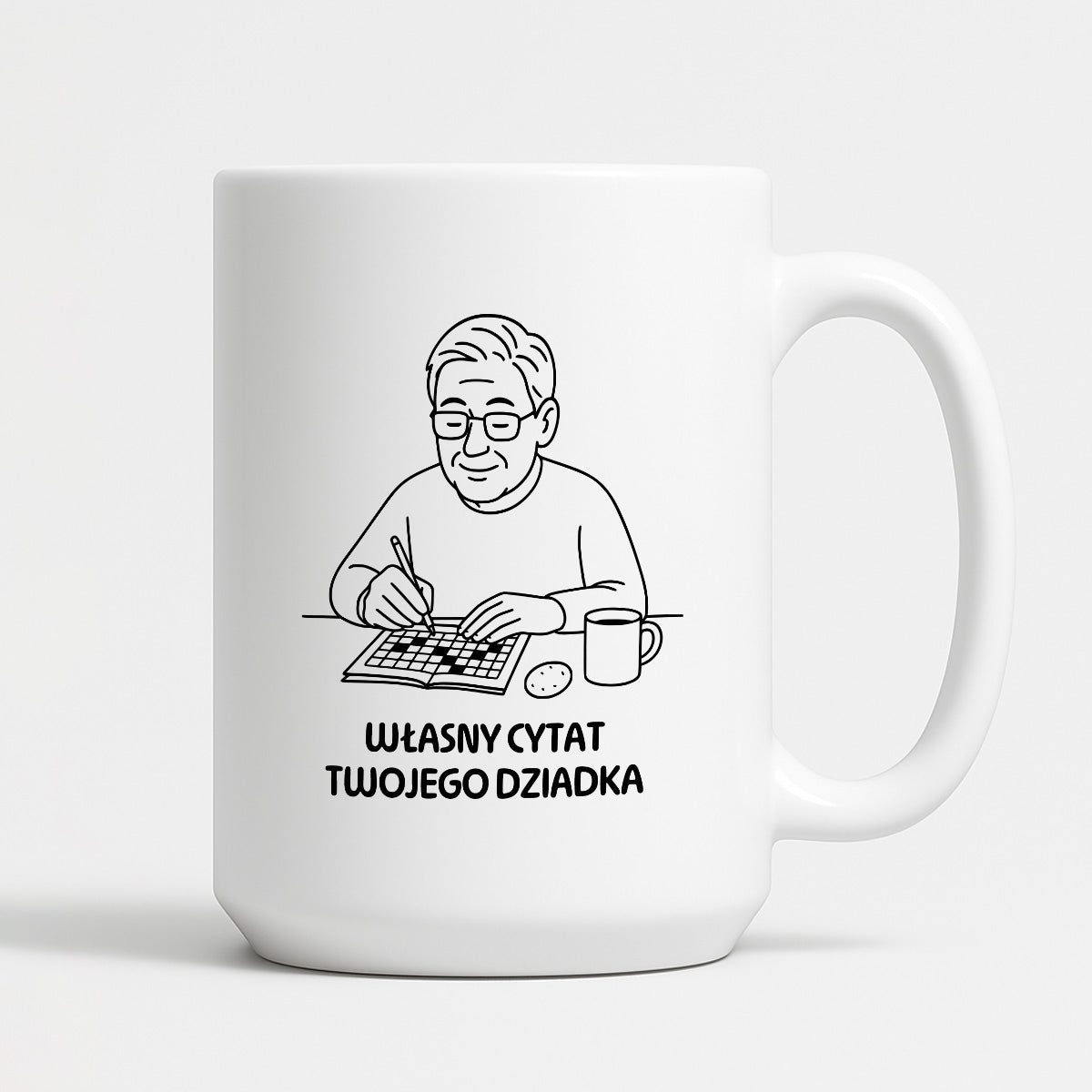 Kubek dla Babci / Dziadka - "Własny cytat"