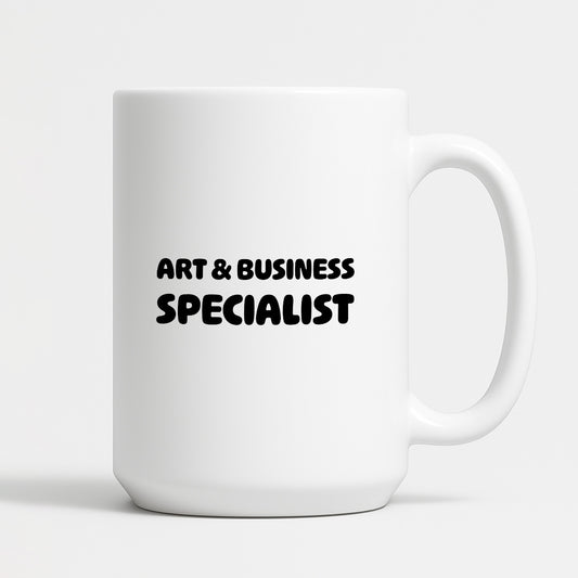 Kubek z nadrukiem - "Art & Business Specialist"