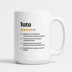Kubek z nadrukiem - "Tata 5/5"