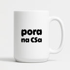 Kubek z nadrukiem "pora na CSa"