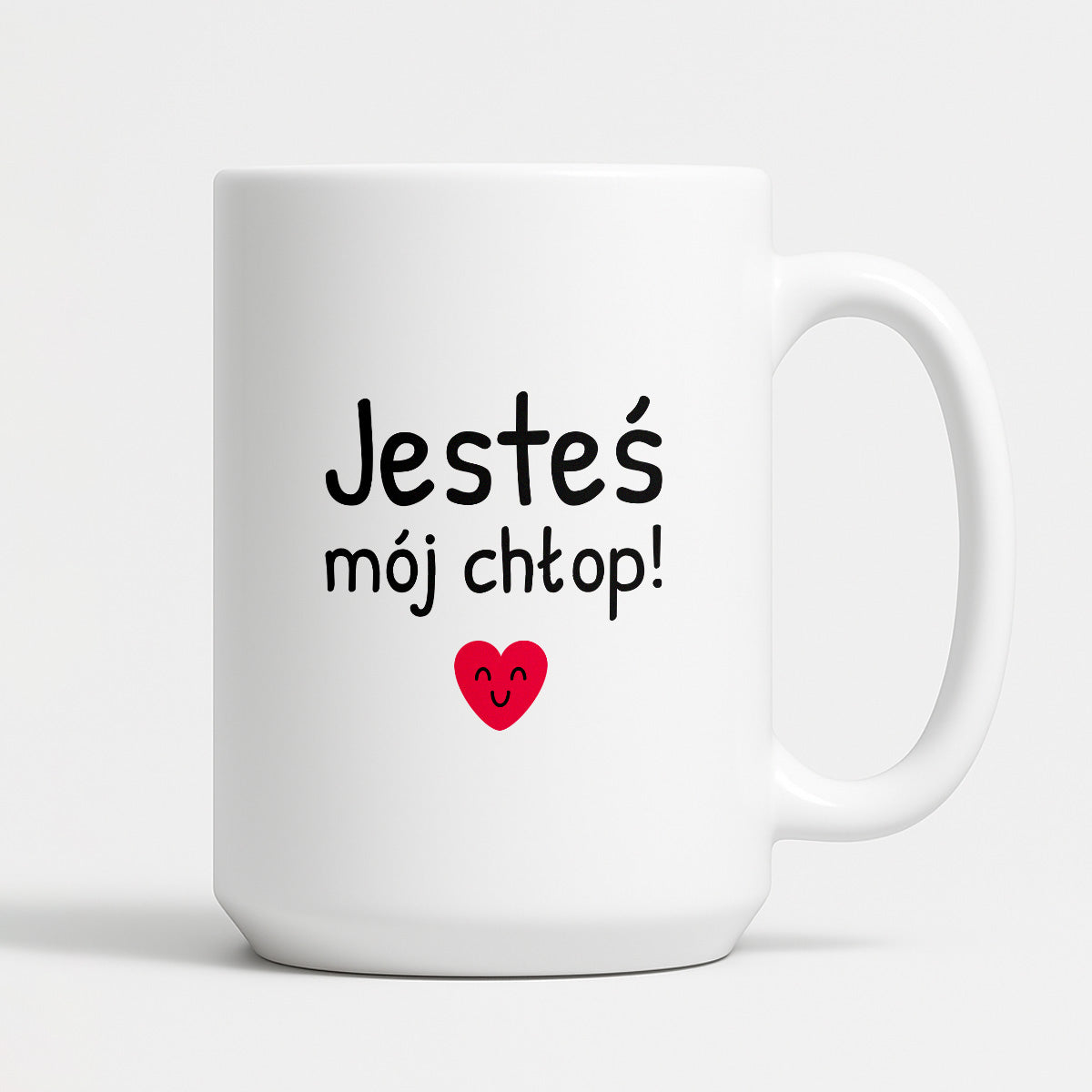 Kubek z nadrukiem - "Jesteś mój chłop!"