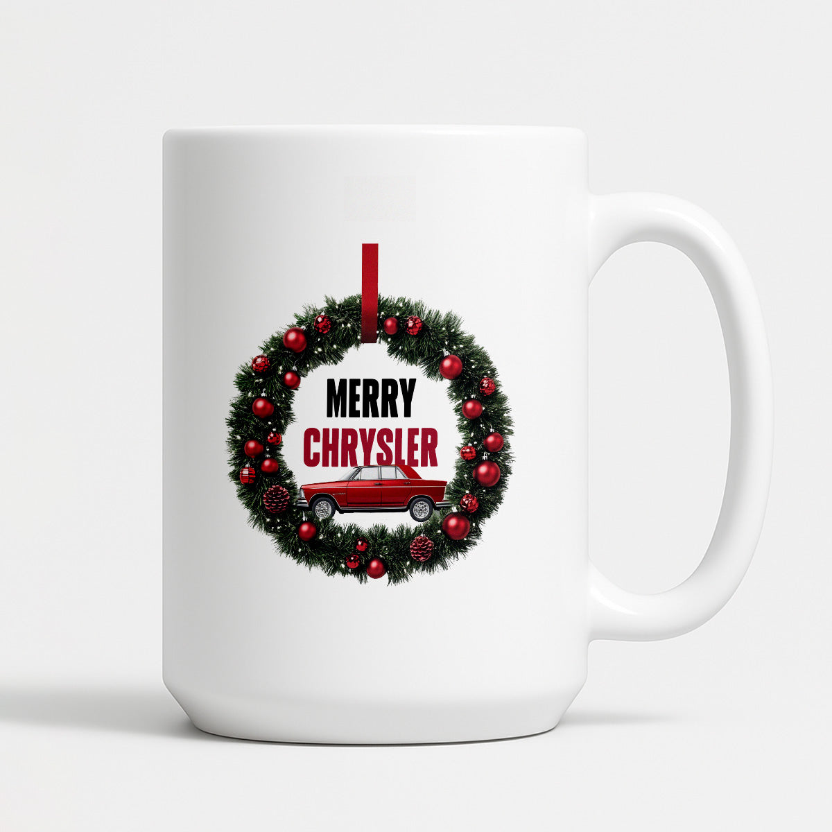 Kubek świąteczny mem "Merry Chrysler"