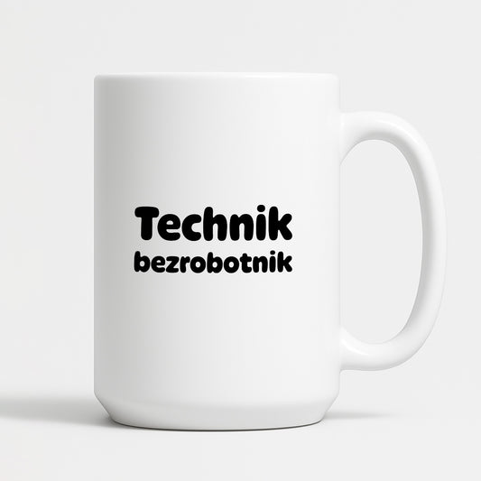 Kubek z nadrukiem - "Technik bezrobotnik"