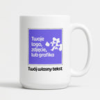 Kubek spersonalizowany z własnym zdjęciem / grafiką i podpisem