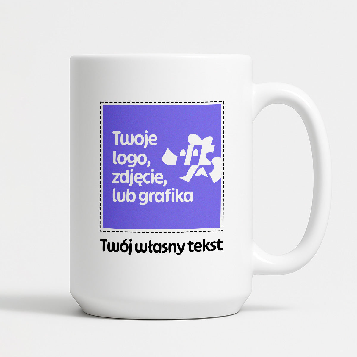 Kubek spersonalizowany z własnym zdjęciem / grafiką i podpisem