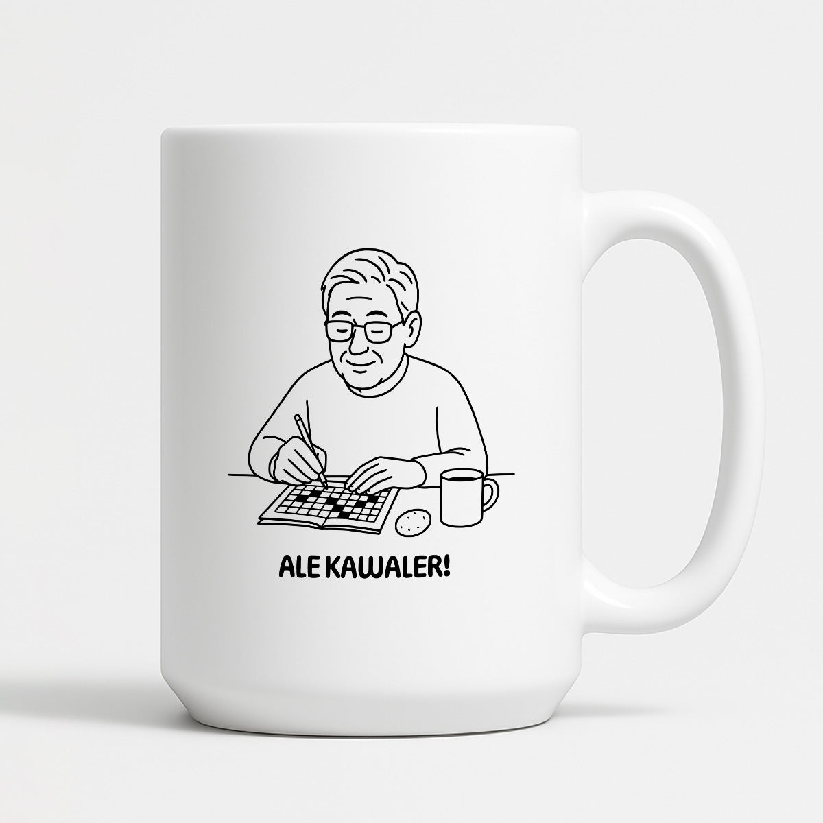 Kubek dla Babci / Dziadka - "Ale Kawaler!"
