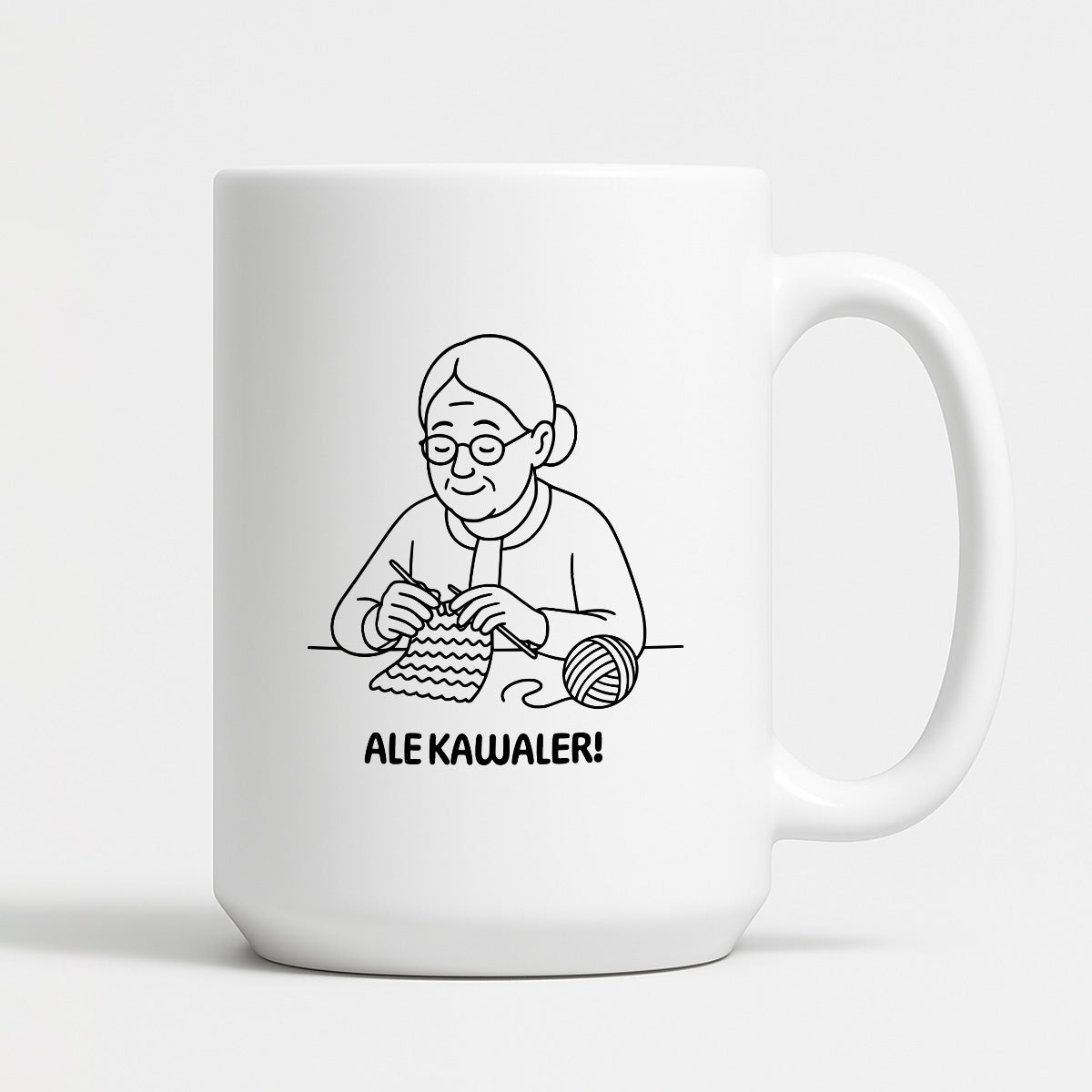 Kubek dla Babci / Dziadka - "Ale Kawaler!"