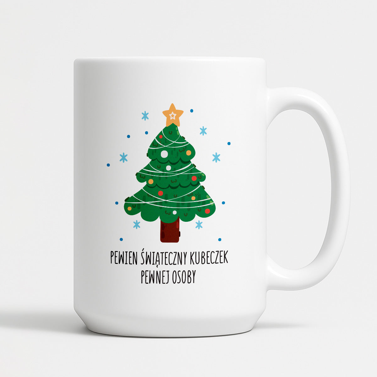 Kubek świąteczny - "Pewien świąteczny kubeczek pewnej osoby"