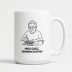 Kubek dla Babci / Dziadka - "Mięso zjedz, ziemniaki zostaw"