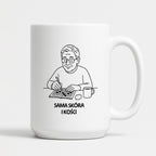 Kubek dla Babci / Dziadka - "Sama skóra i kości"