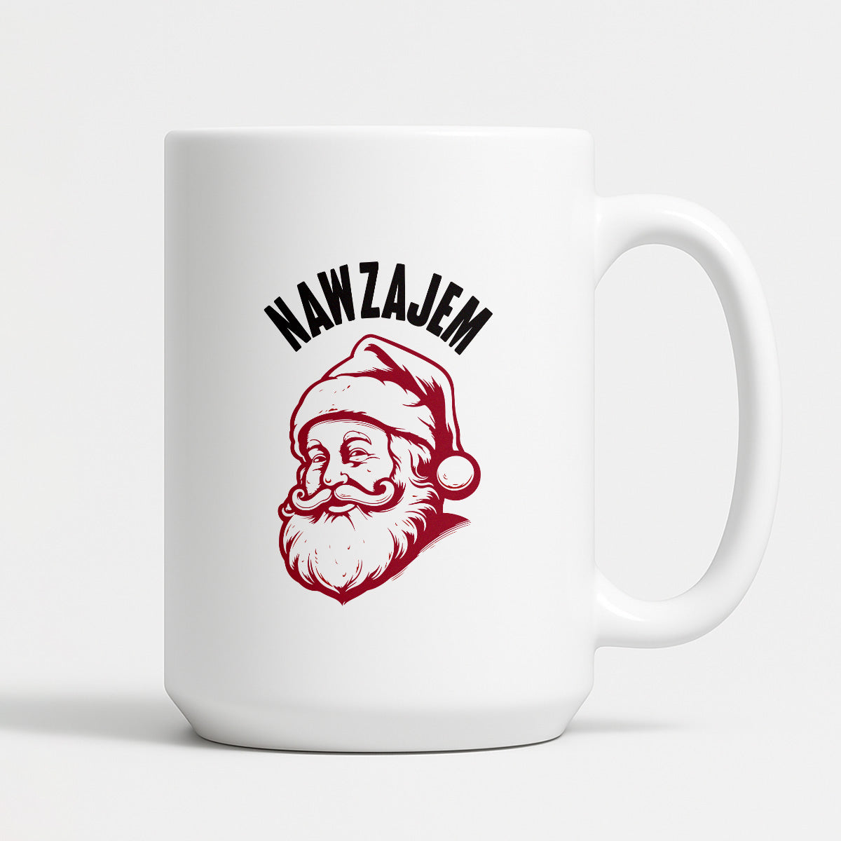 Kubek świąteczny z Mikołajem "Nawzajem"