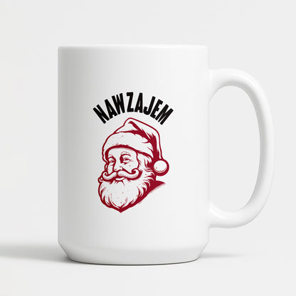 Kubek świąteczny z Mikołajem "Nawzajem"