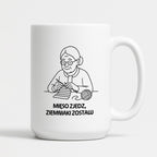 Kubek dla Babci / Dziadka - "Mięso zjedz, ziemniaki zostaw"