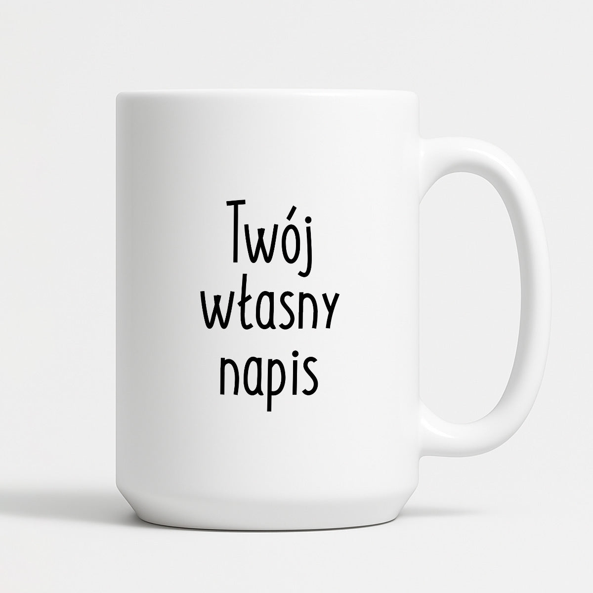 Kubek spersonalizowany z własnym napisem II