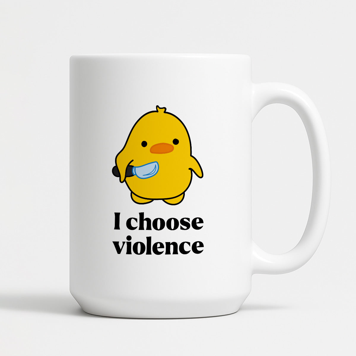 Kubek z nadrukiem - I choose violence