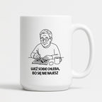 Kubek dla Babci / Dziadka - "Weź sobie chleba, bo się nie najesz"